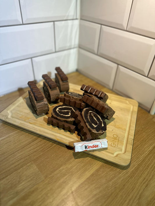 Kinder Yule Log